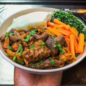 matumbo and ugali or rice