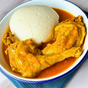 ugali and chicken