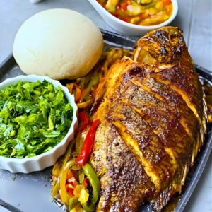 ugali and fish