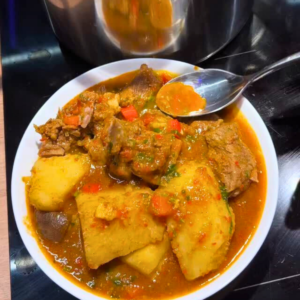 yam and peppersoup